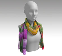 Load image into Gallery viewer, Tulip Market Scarf Around Neck