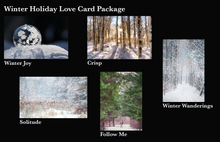 Load image into Gallery viewer, Card Package - Winter Holiday Love #1