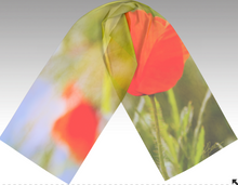 Load image into Gallery viewer, "Sway" Poppy Scarf