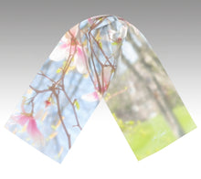 Load image into Gallery viewer, Magnolia Scarf Folded
