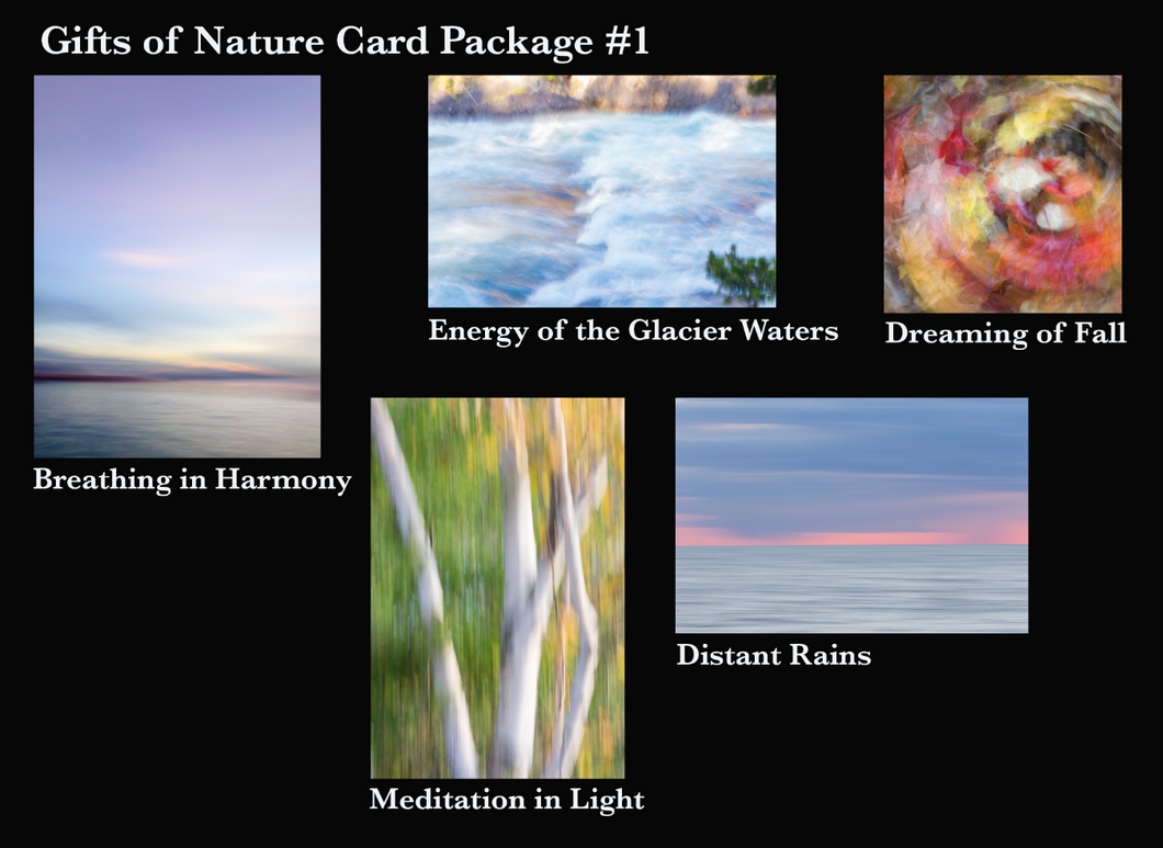 Card Package #1 Gifts of Nature