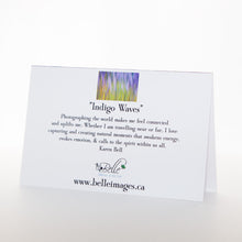 Load image into Gallery viewer, &quot;Indigo Waves&quot; Greeting Card

