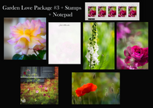 Load image into Gallery viewer, Garden Love Package #3 + Stamps + Notepad
